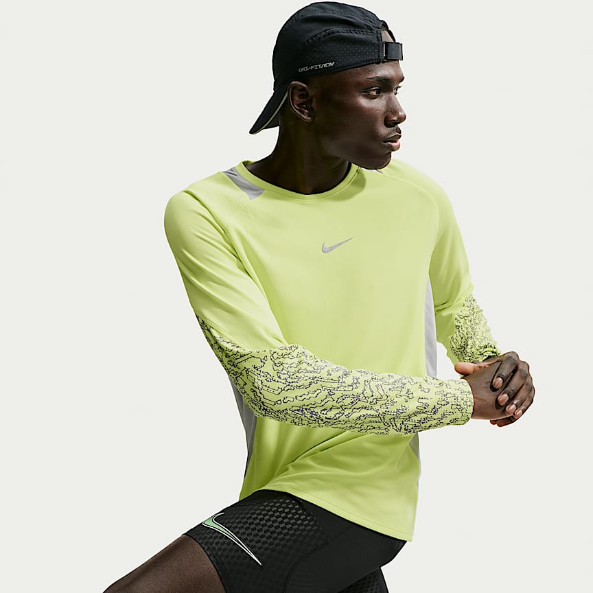 Nike Miler Men's Dri-FIT UV Protection Long-Sleeve Winterized